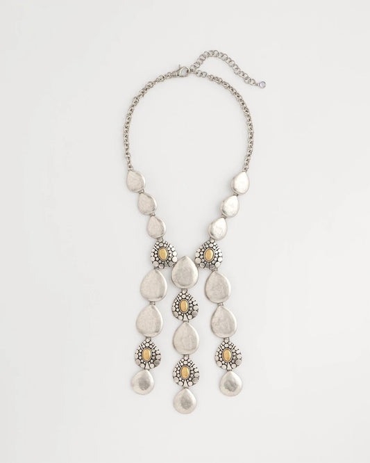 Island Metal Linear Necklace - Chico's