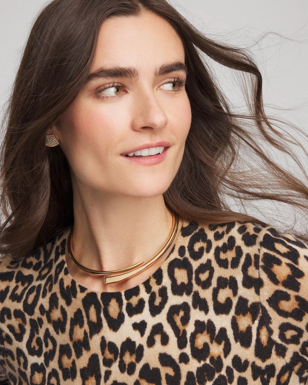 Gold Hinge Collar Necklace - Chico's