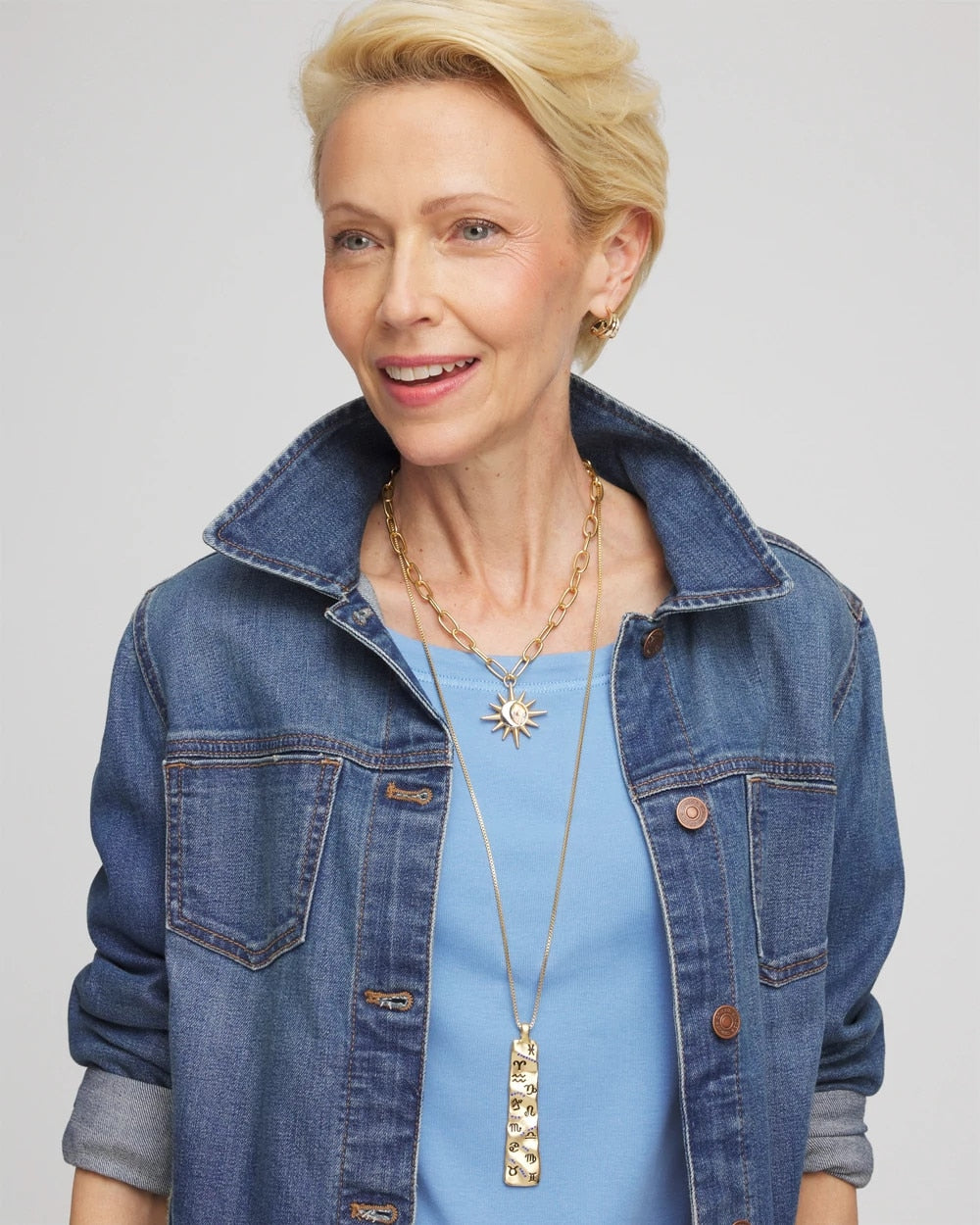 Convertible Zodiac Pendant Necklace - Chico's