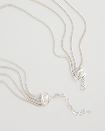 Multi-Layer Snake Chain Necklace - Chico's