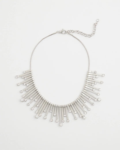 Chico’s Originals Silver Slice & Gem Bib - Chico's