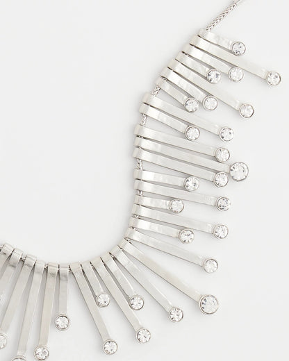 Chico’s Originals Silver Slice & Gem Bib - Chico's