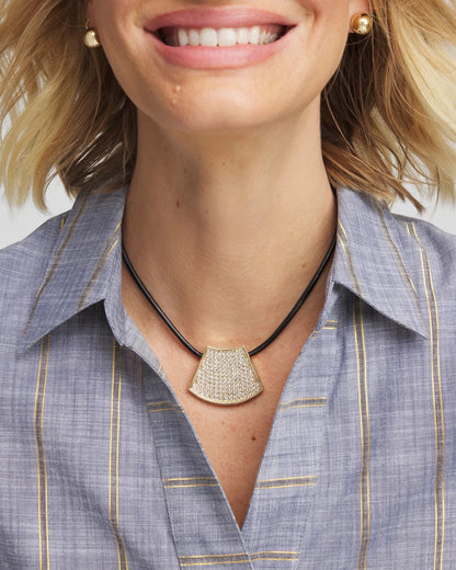 Gold Glitz Pendant Necklace - Chico's