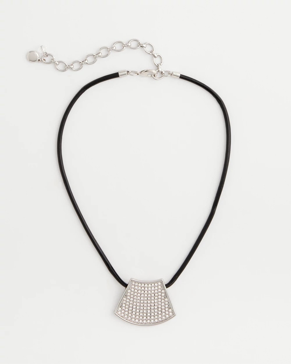 Silver Glitz Pendant Necklace - Chico's