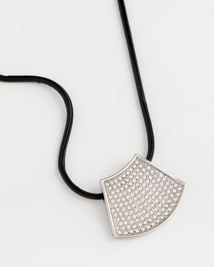 Silver Glitz Pendant Necklace - Chico's