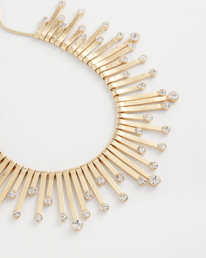Chico’s Originals Gold Slice & Gem Bib - Chico's