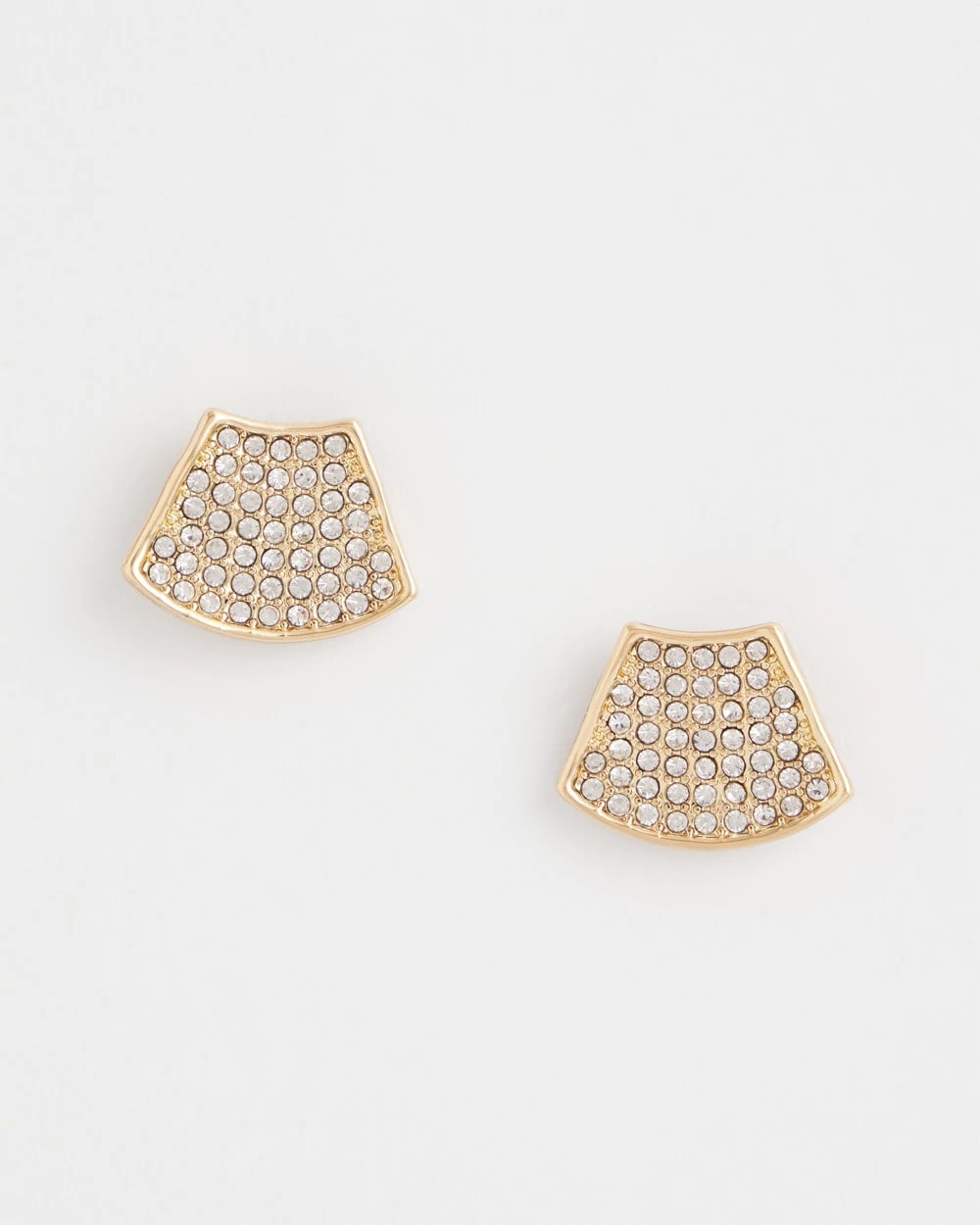 Gold Glitz Fan Earrings - Chico's
