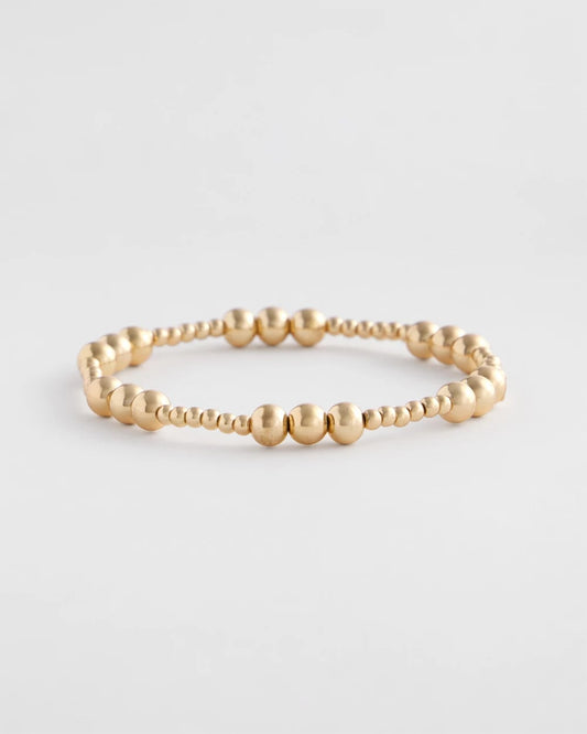 Gold-tone Small Bead Stretch Bracelet - Chico's