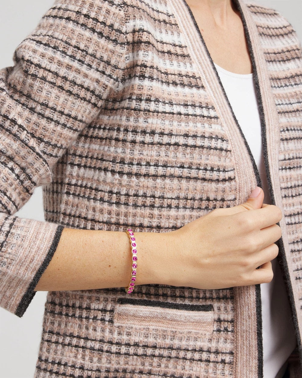 Small Faceted Stretch Bracelet - Chico's