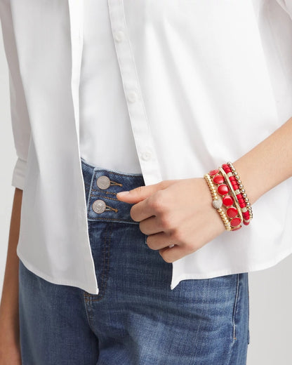 Reversible Round Stretch Bracelet - Chico's