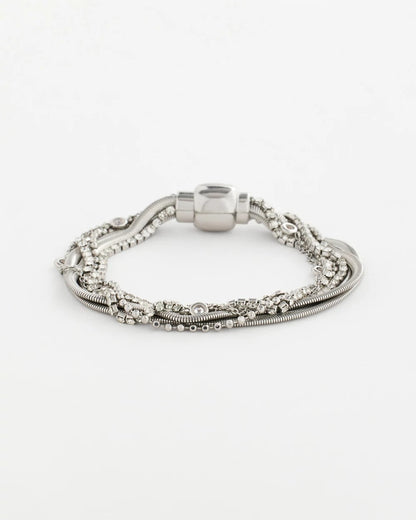 Silvertone Multistrand Bracelet - Chico's