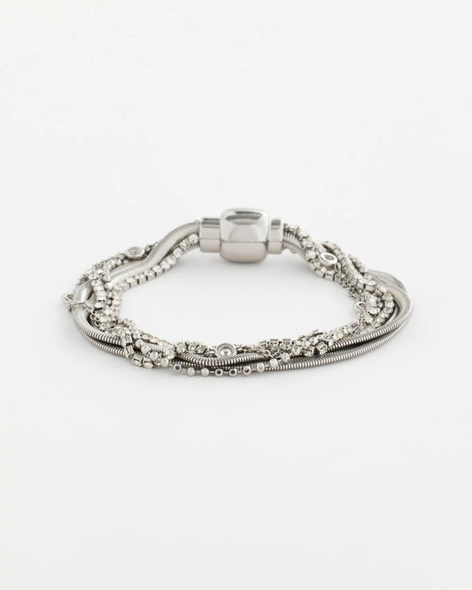 Silvertone Multistrand Bracelet - Chico's