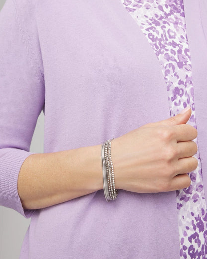 Silvertone Multistrand Bracelet - Chico's