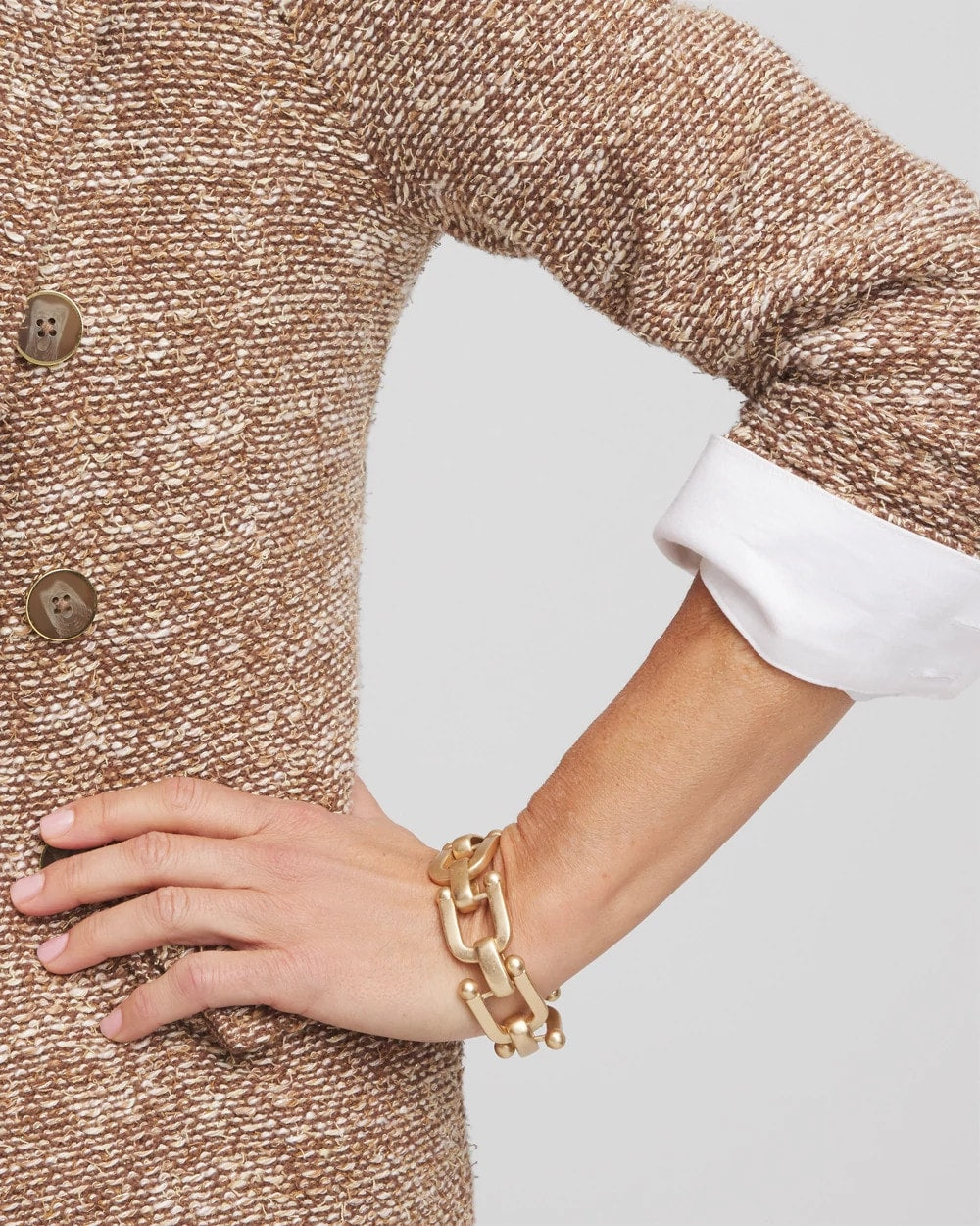 Golden Link Chain Bracelet - Chico's