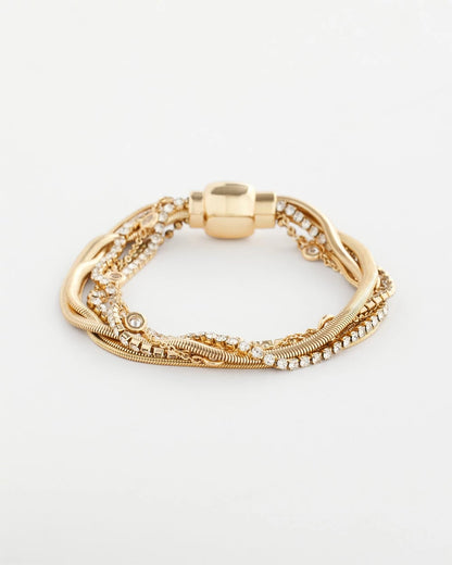 Goldtone Multistrand Bracelet - Chico's