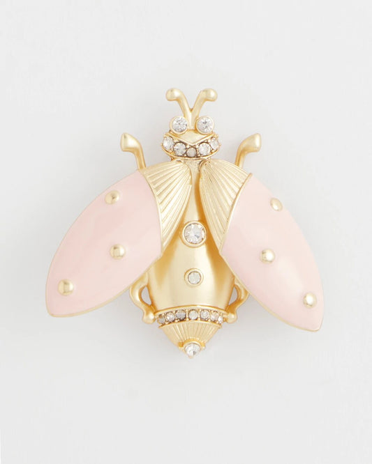 Pink Bug Brooch - Chico's