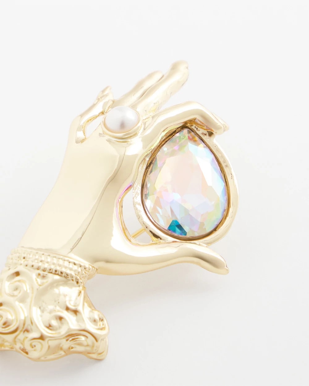 Fortune Teller Gem Brooch - Chico's