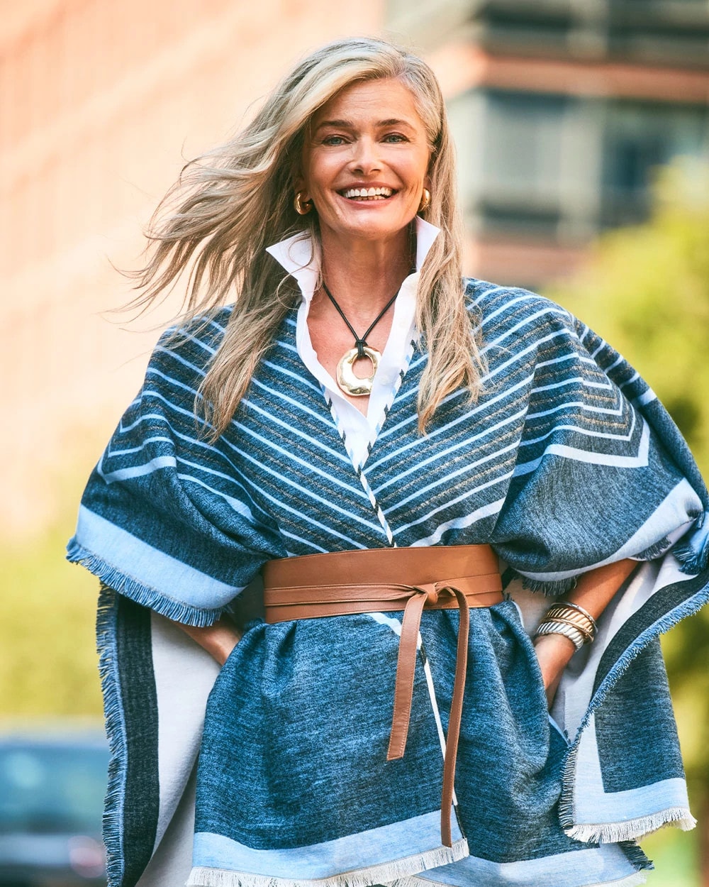 Woven Reversible Ruana - Chico's