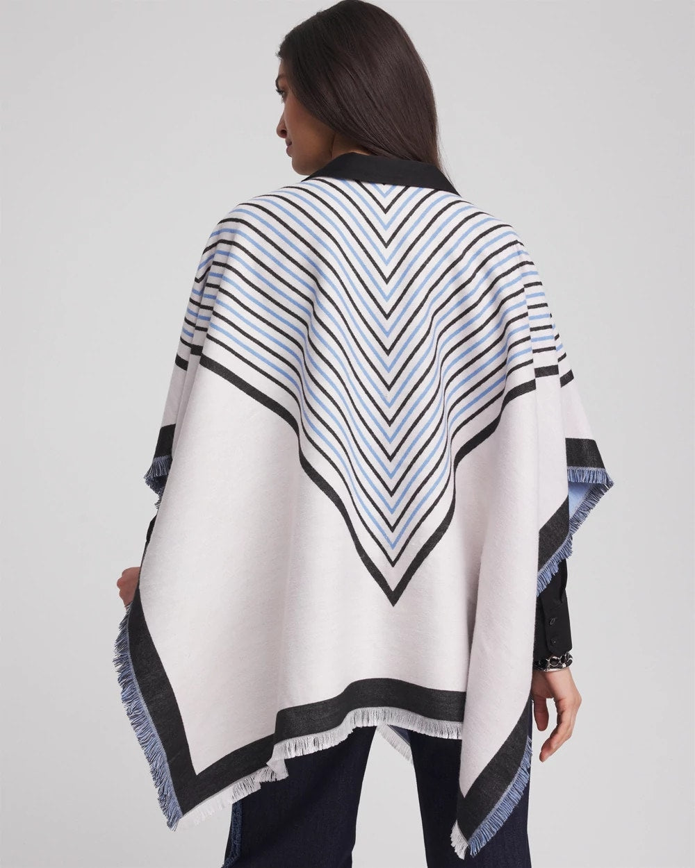 Woven Reversible Ruana - Chico's