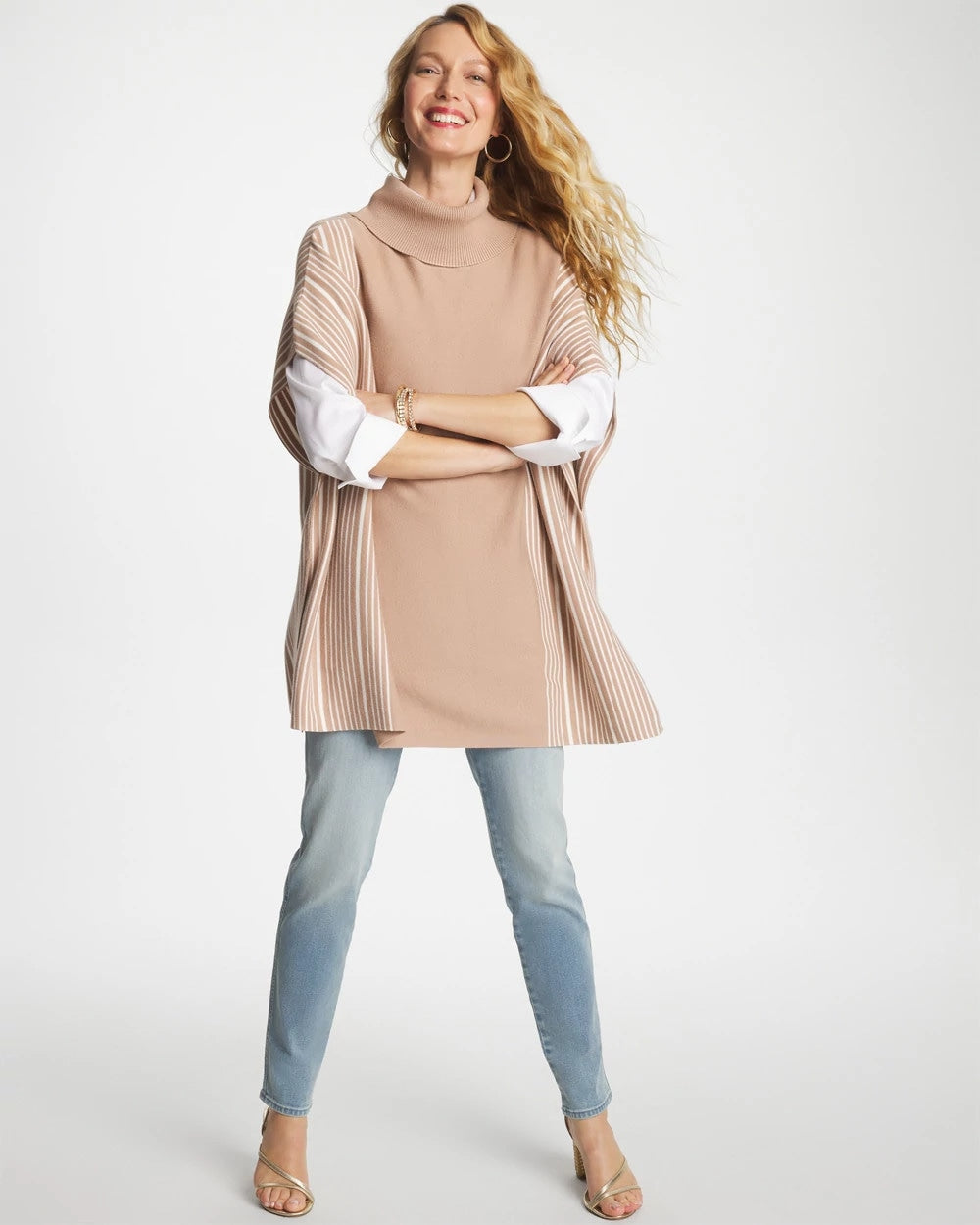 Turtleneck Sweater Poncho - Chico's