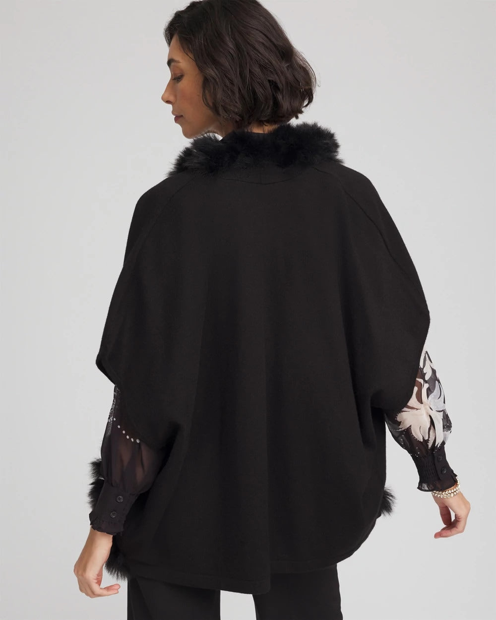 Faux Fur Cocoon - Chico's