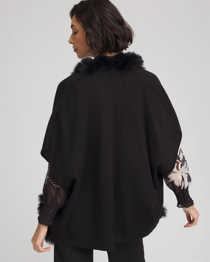 Faux Fur Cocoon - Chico's