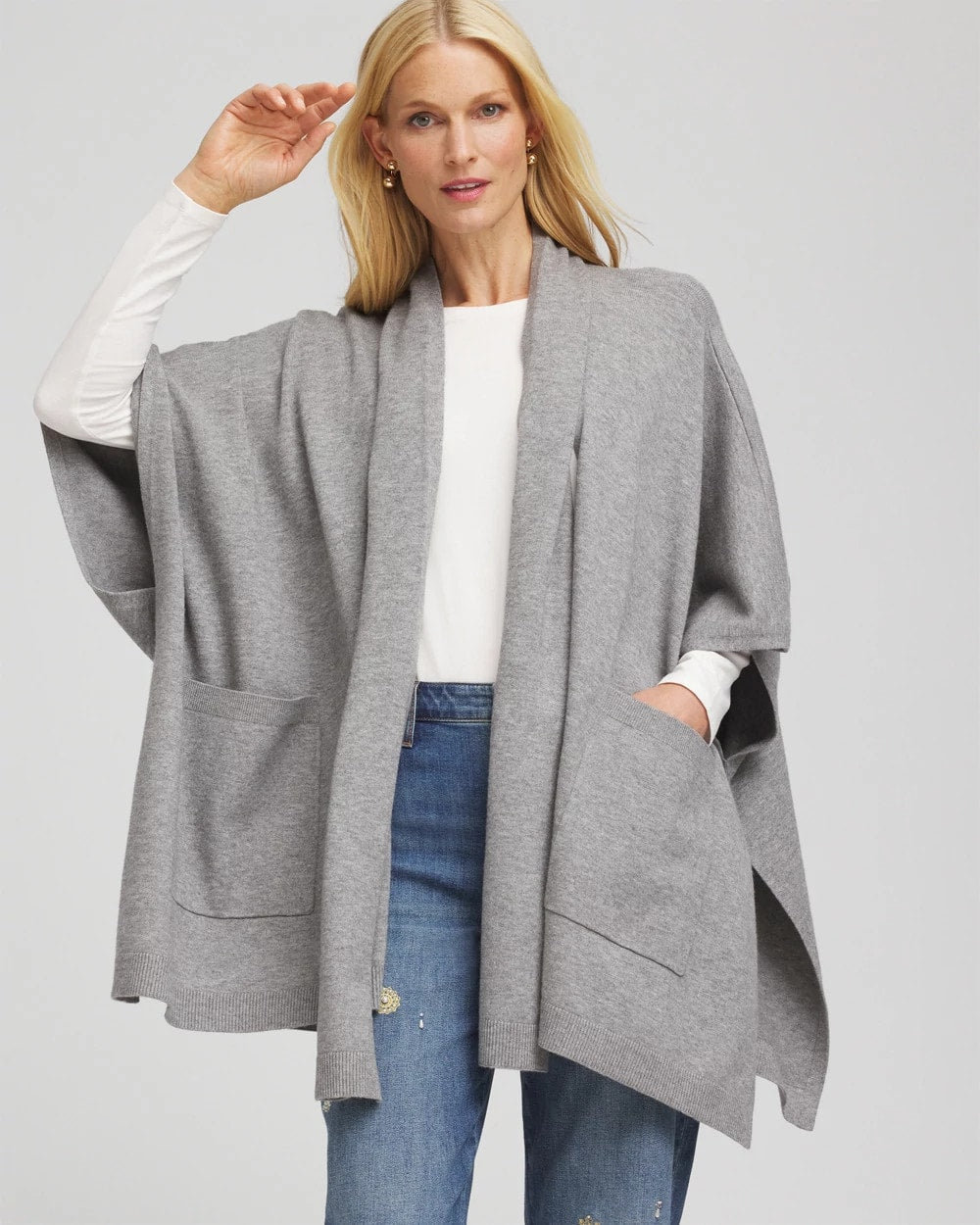 Long Knit Ruana - Chico's