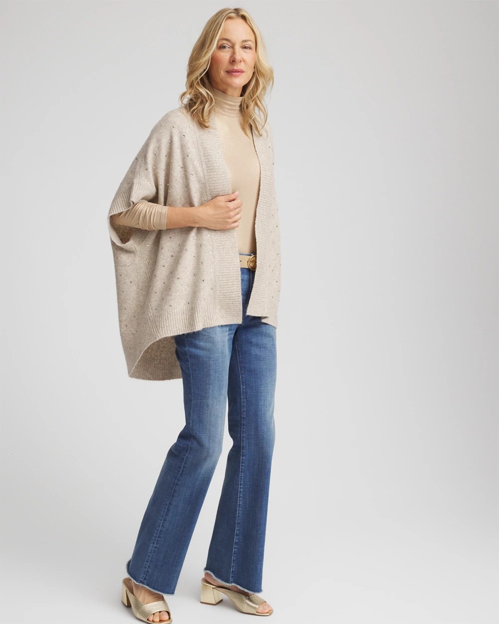 Embellished Cocoon Ruana - Chico's