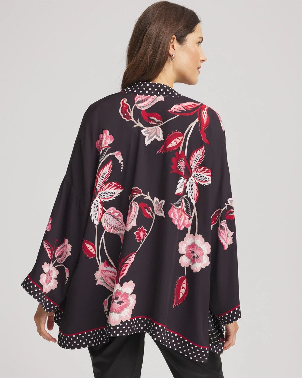 Short Floral Kimono - Chico's