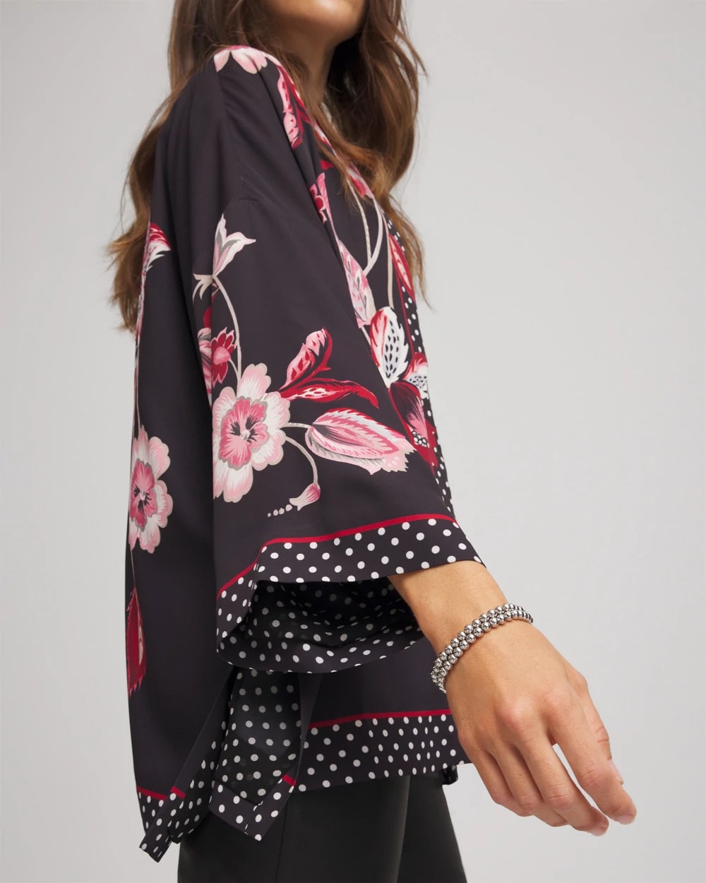 Short Floral Kimono - Chico's