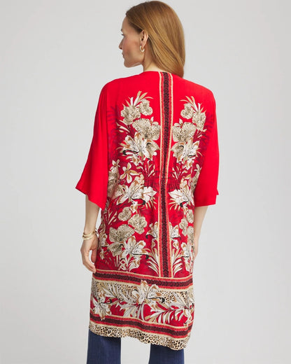 Art Nouveau Long Kimono - Chico's