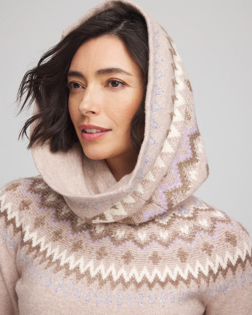 Fair Isle Reversible Snood - Chico's