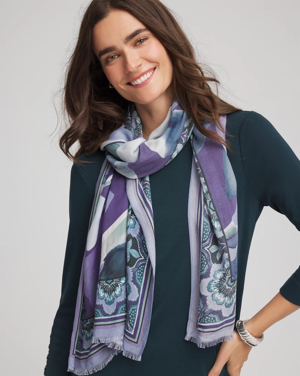 Artist Garden Oblong Scarf - Chico's