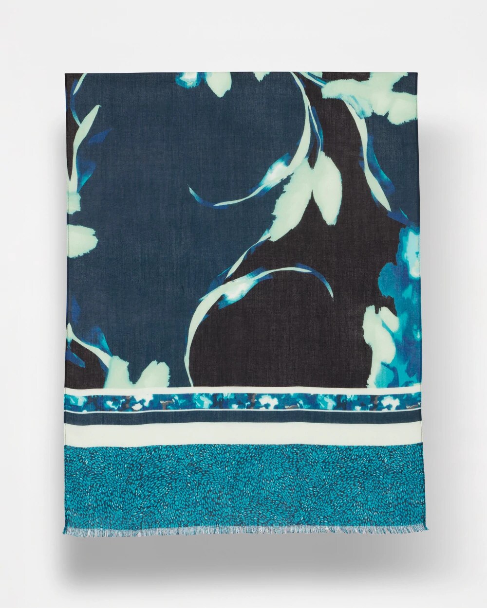 Glacier Colorblock Oblong Scarf - Chico's