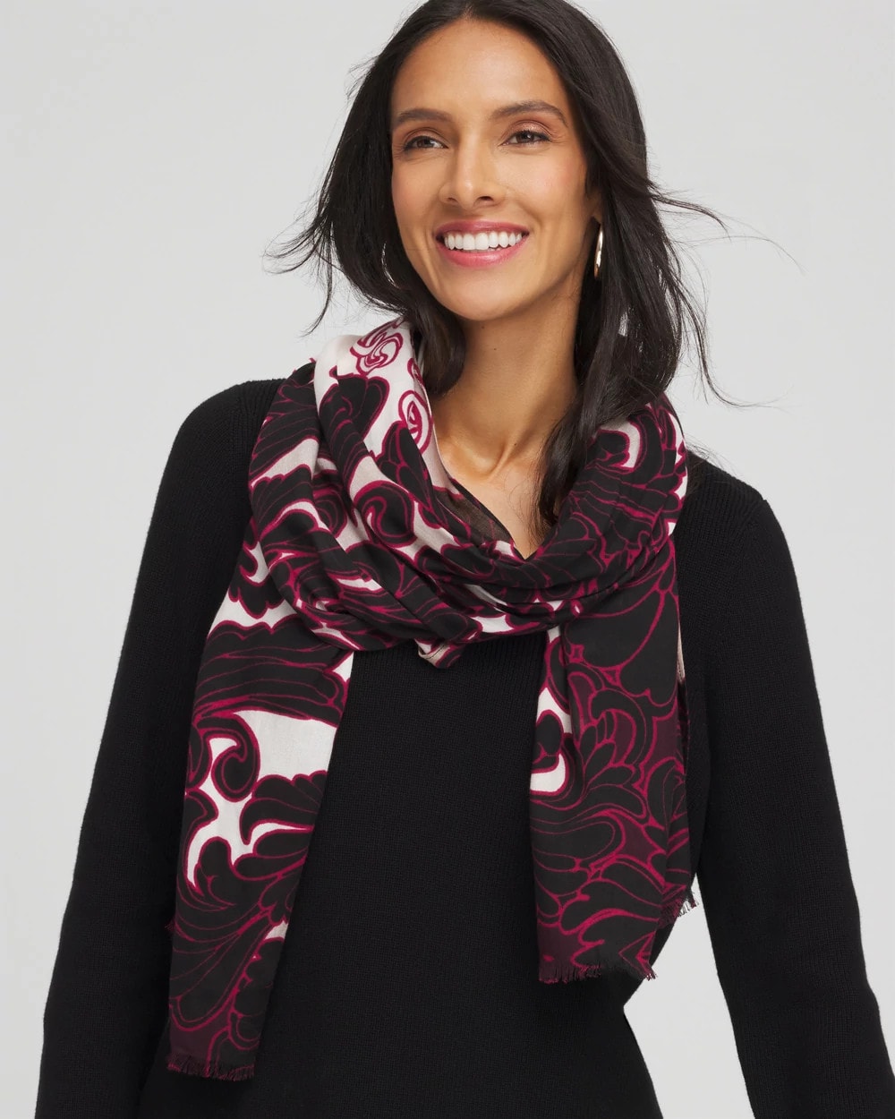 Maude Medallion Oblong Scarf - Chico's