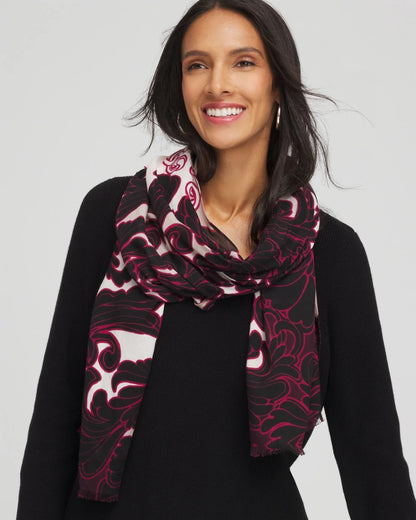 Maude Medallion Oblong Scarf - Chico's