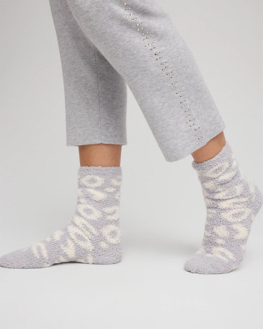 Animal Print Cozy Socks - Chico's