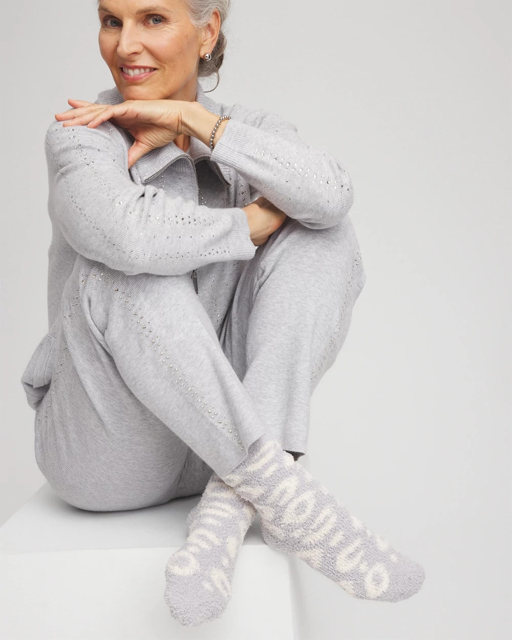 Animal Print Cozy Socks - Chico's