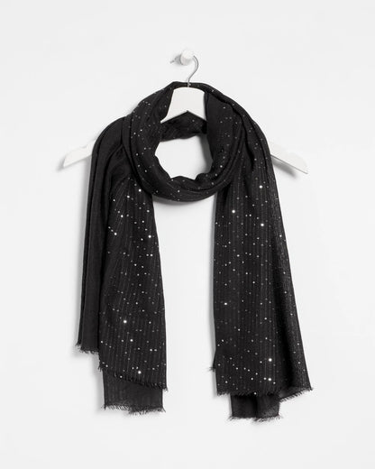 Metallic Stripe Oblong Scarf - Chico's
