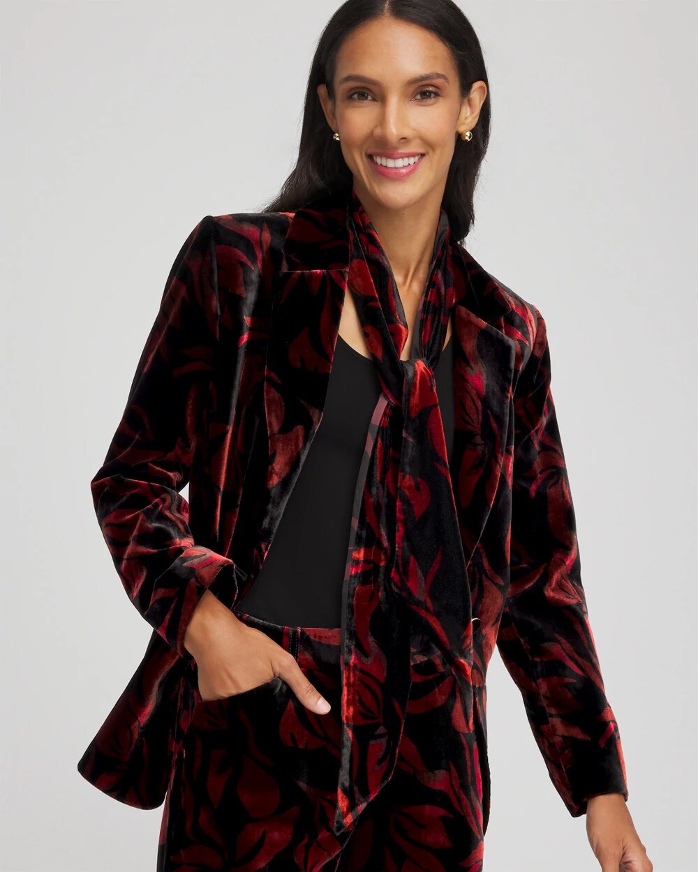 Velvet Rose Skinny Scarf - Chico's