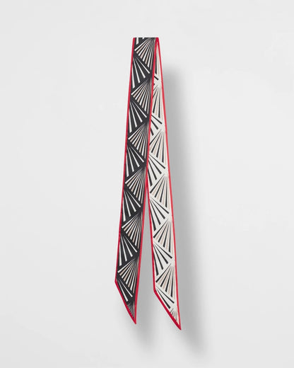Abstract Reversible Skinny Scarf - Chico's