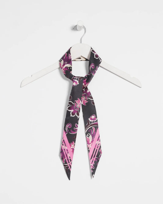 Floral Animal Print Skinny Scarf - Chico's