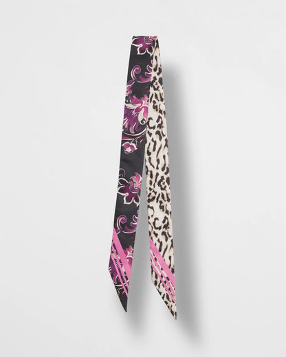 Floral Animal Print Skinny Scarf - Chico's