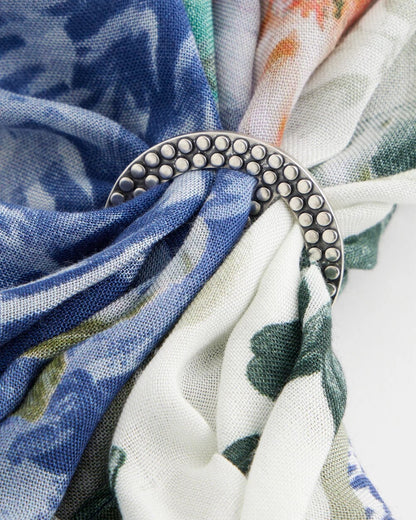 Silvertone Scarf Ring - Chico's