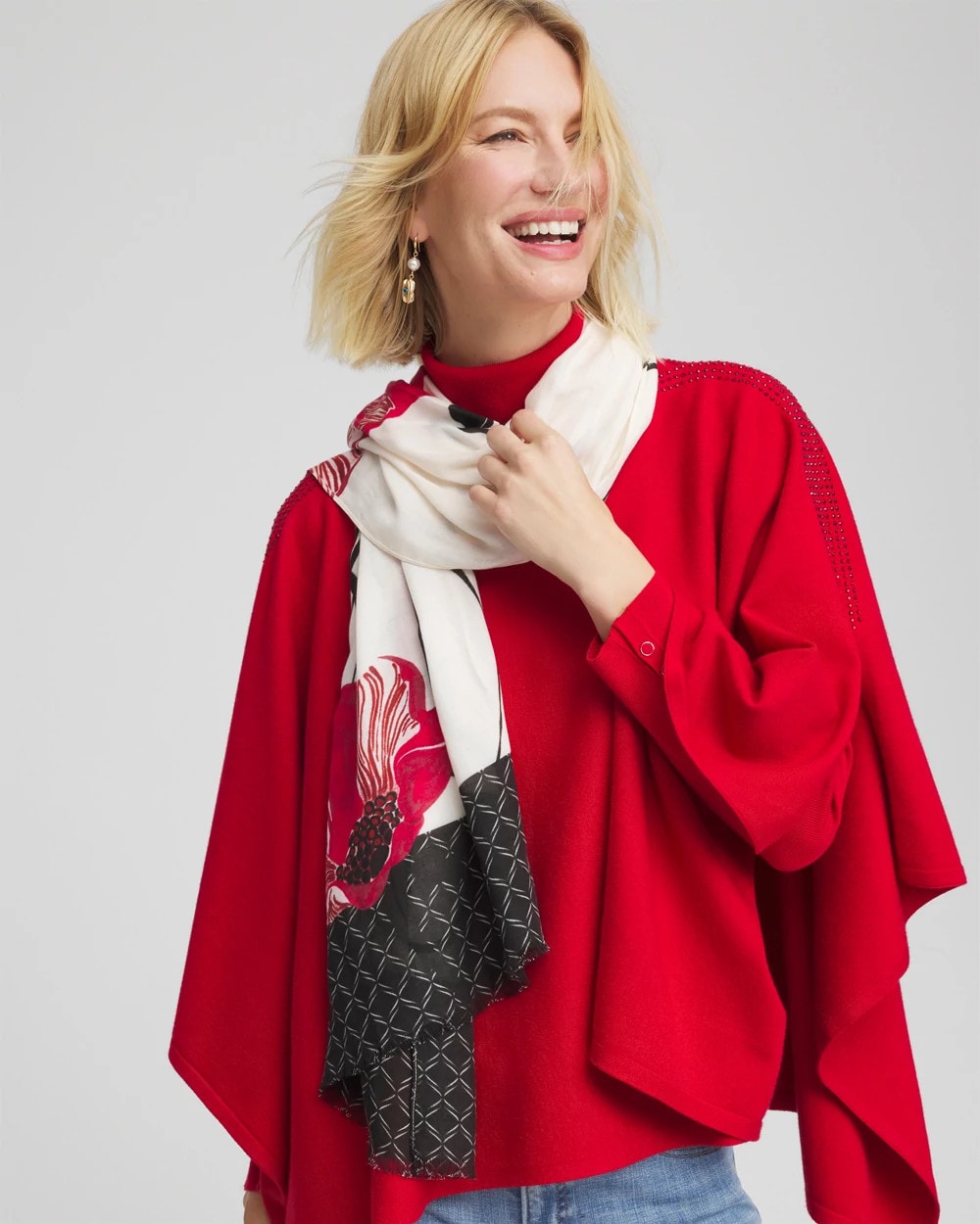 Vinstra Vine Oblong Scarf - Chico's