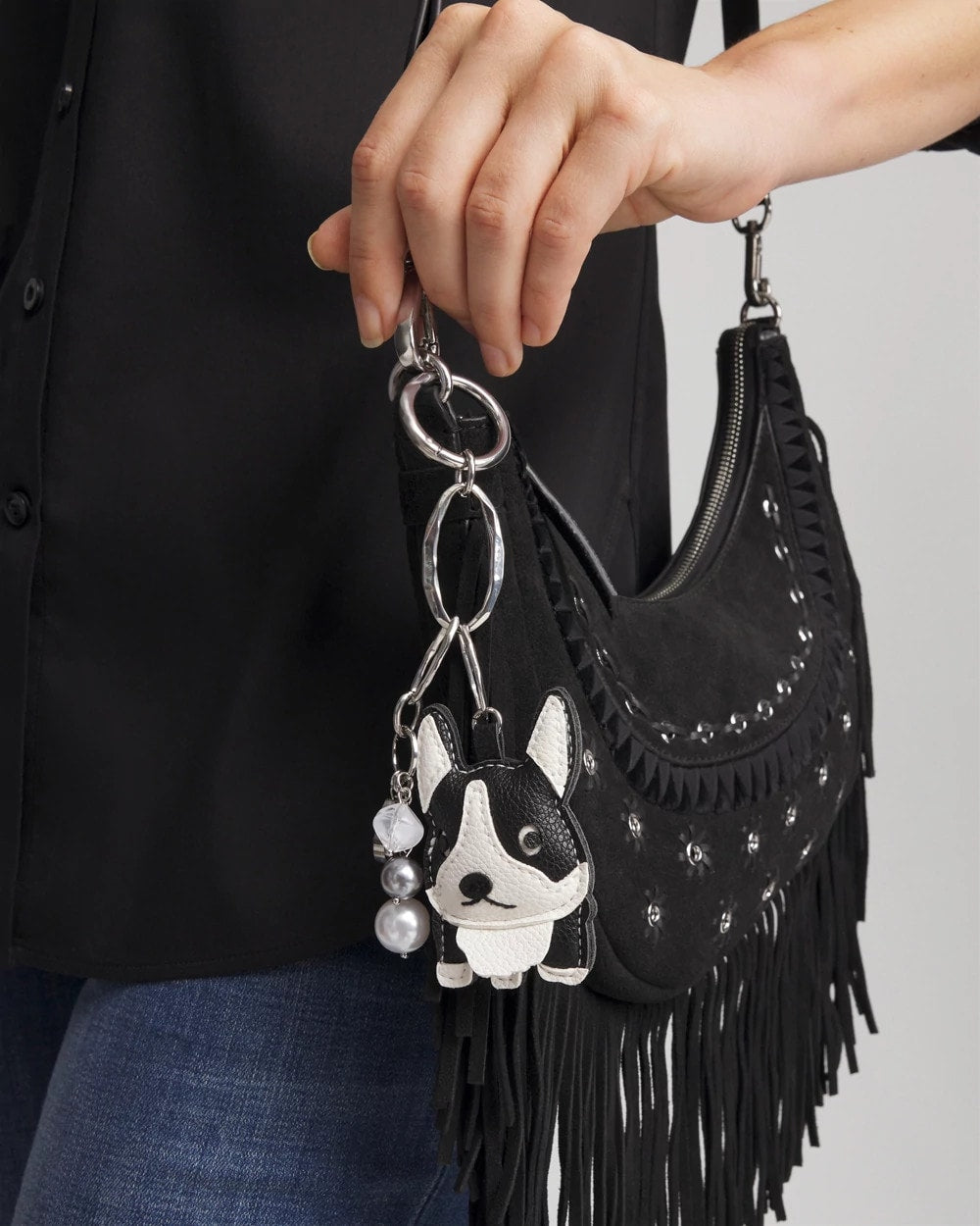 Frenchie Dog Bag Charm - Chico's