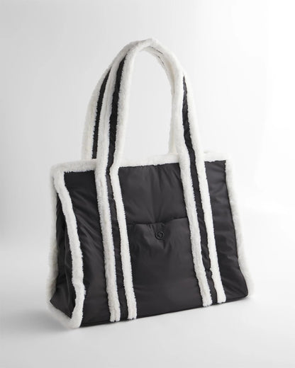 Faux Fur Sporty Tote Bag - Chico's