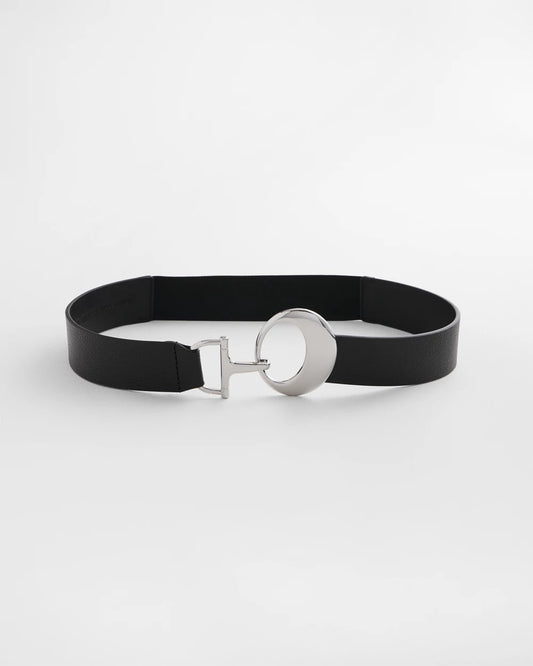 Soft-Stretch Faux Leather Belt - Chico's