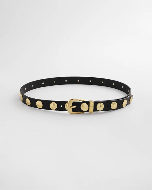 Studded Faux Leather Trouser Belt - Chico's