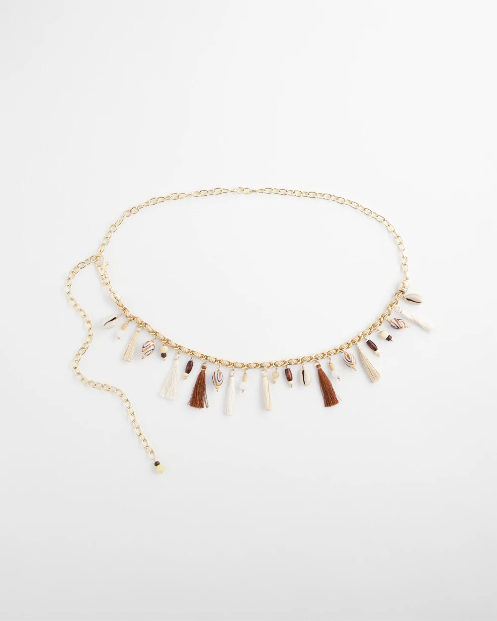 Novelty Beaded Chain Belt - Chico's
